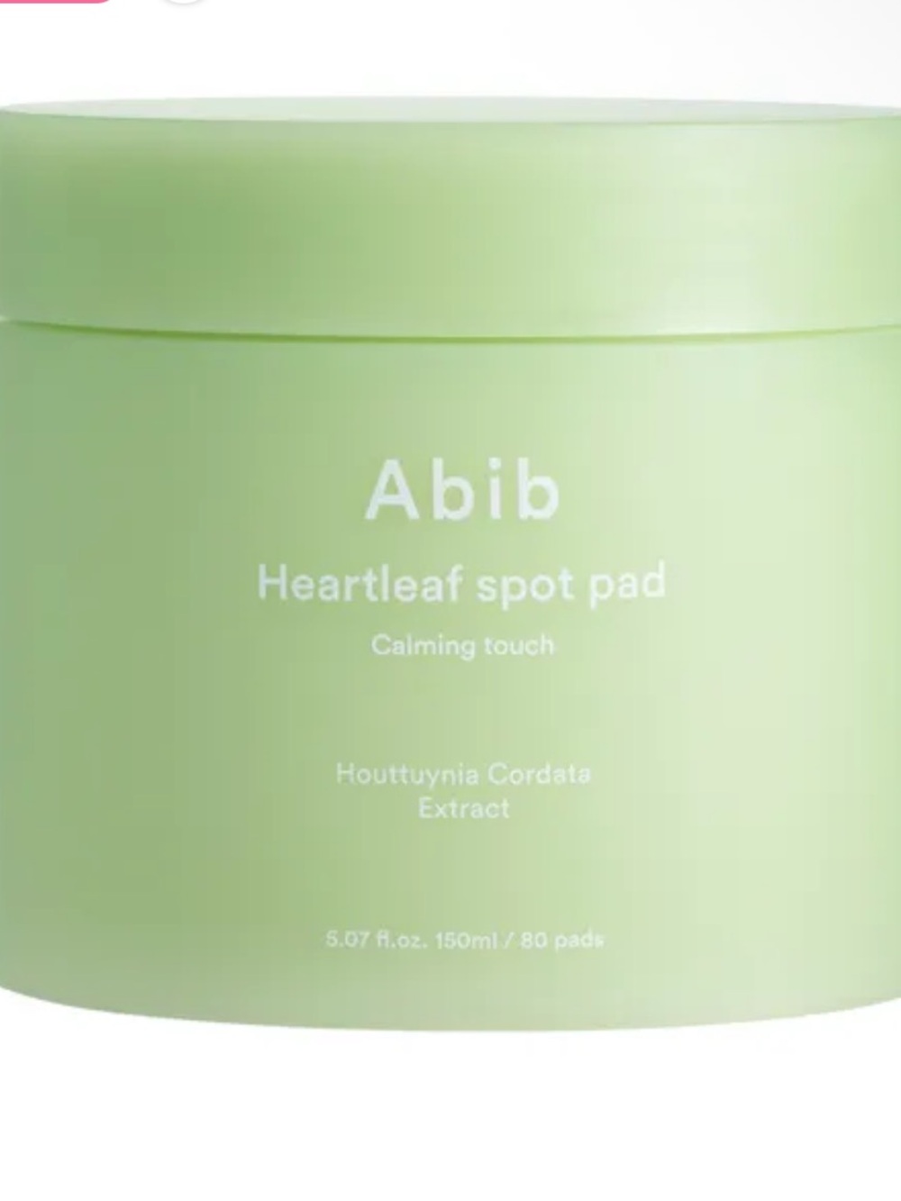 Abib - Heartleaf spot pad calming touch toner pads